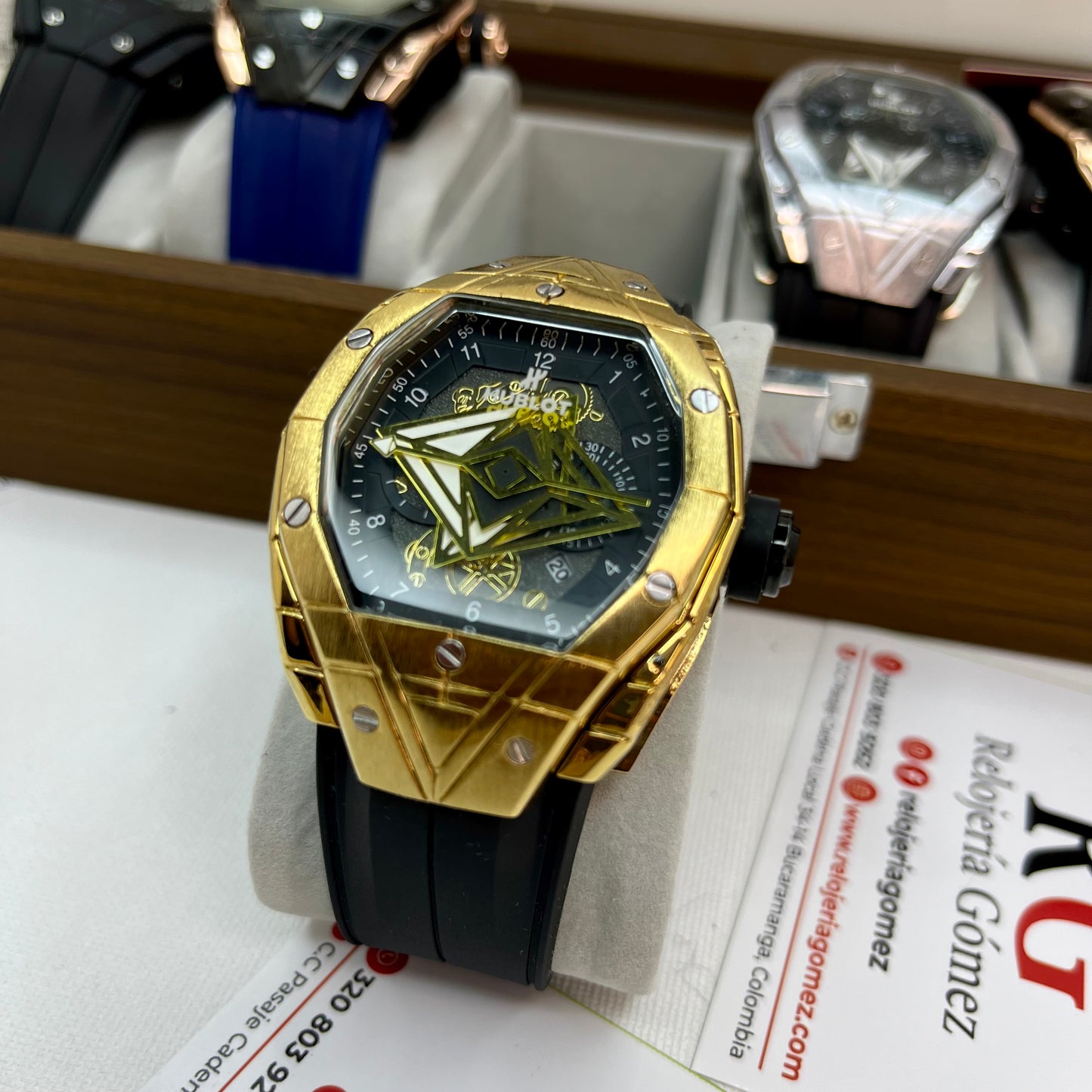 HUBLOT DIAMANTE PARA HOMBRE REF-ND