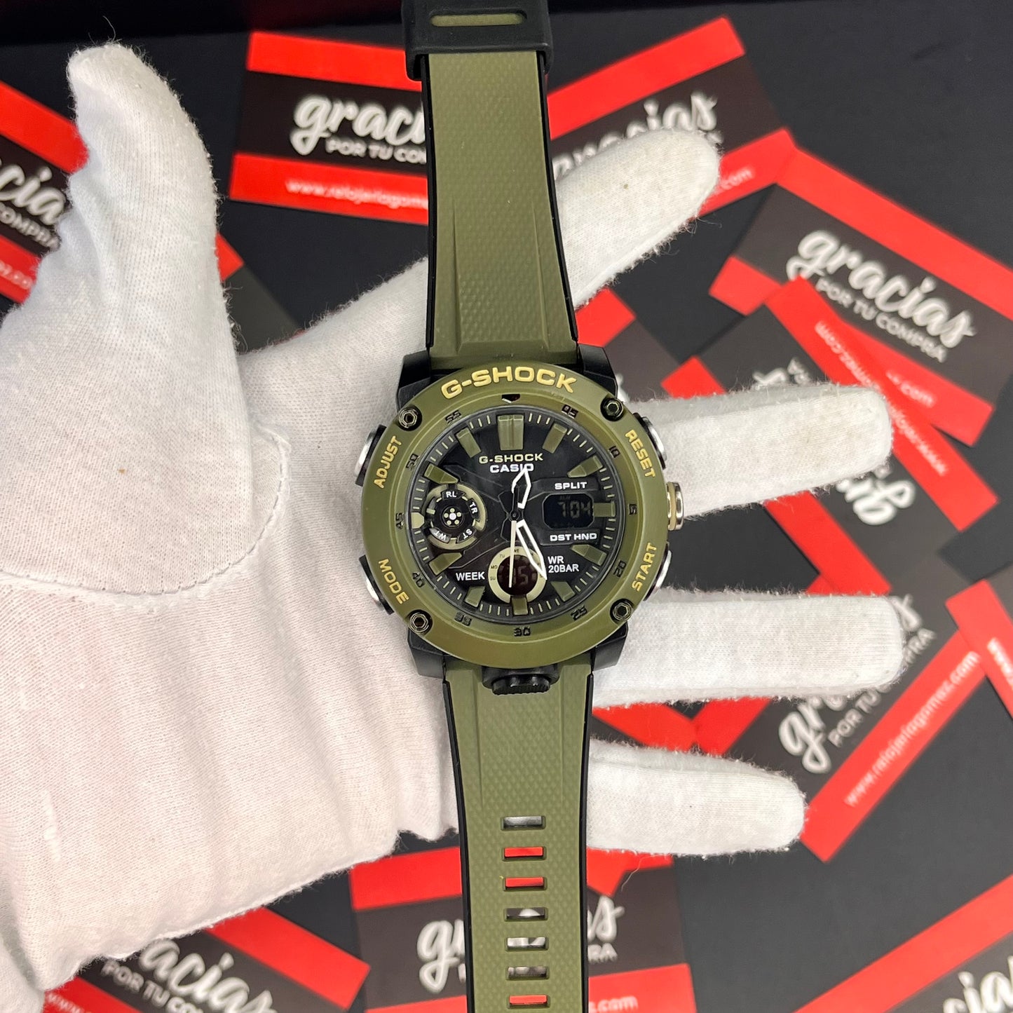CASIO G-SHOCK PARA HOMBRE REF-GA2000-VN
