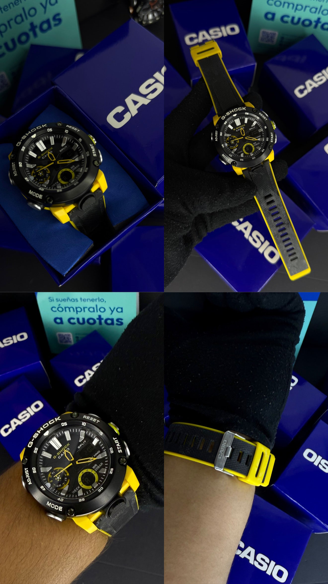 CASIO G-SHOCK PARA HOMBRE REF-GA2000-NA