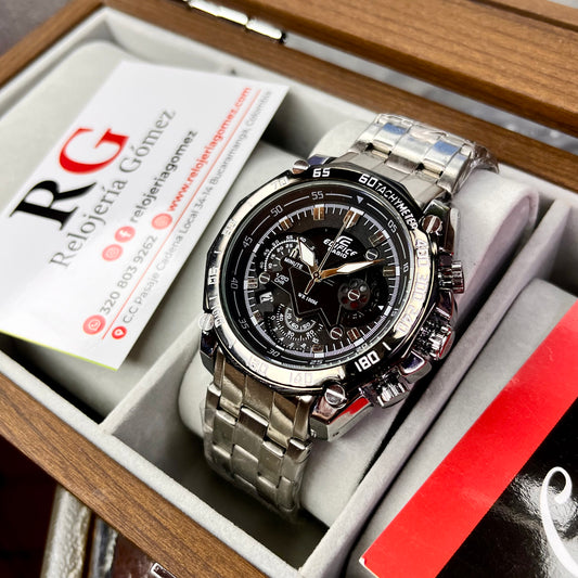 CASIO EDIFICE 550D FUNCIONAL PARA HOMBRE REF-PN