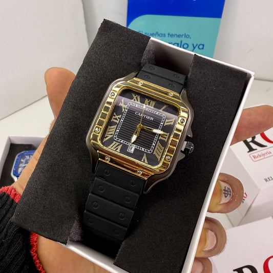 CARTIER DO´SANTOS GOMA PARA HOMBRE REF-ND