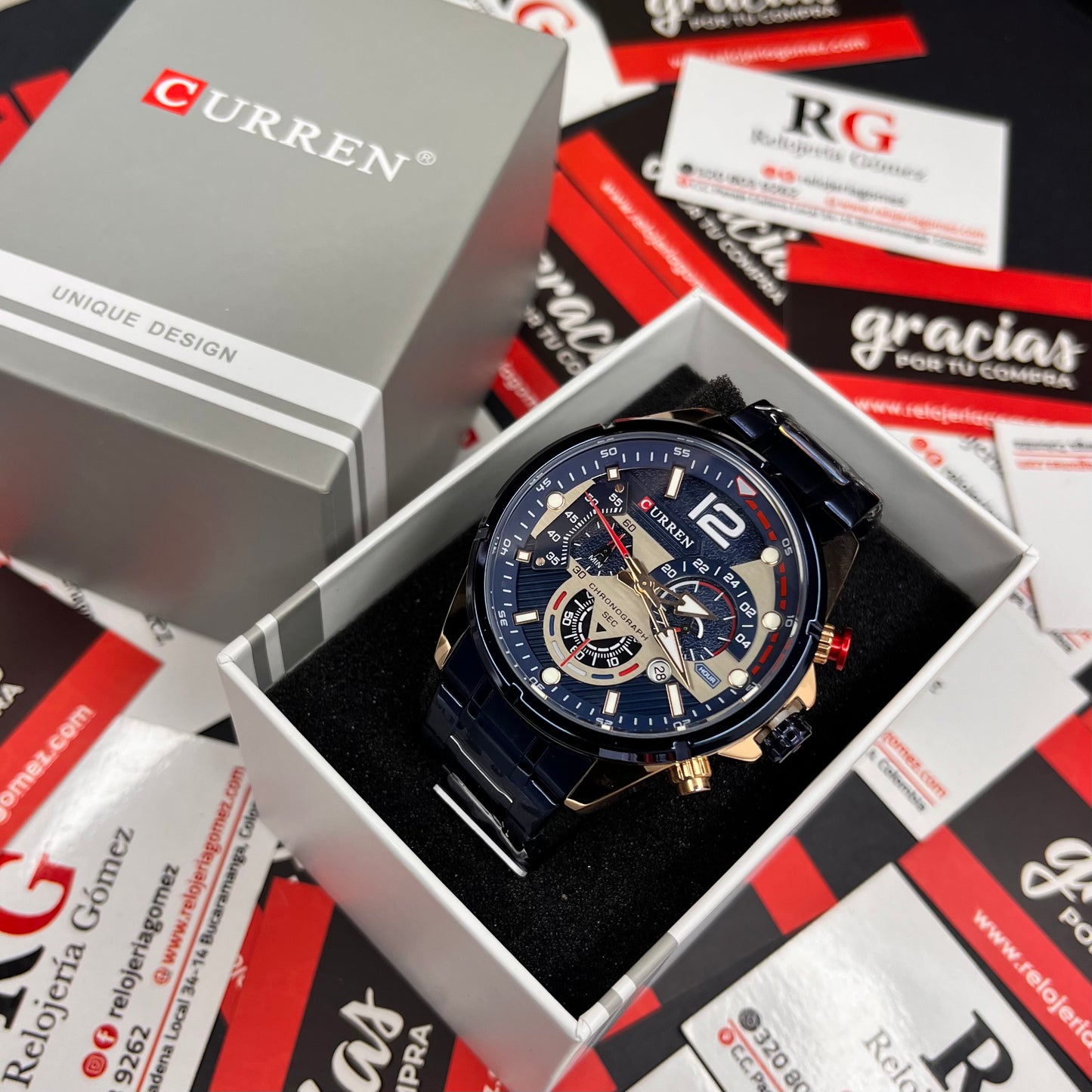 CURREN ORIGINAL PARA HOMBRE REF 8395-BL