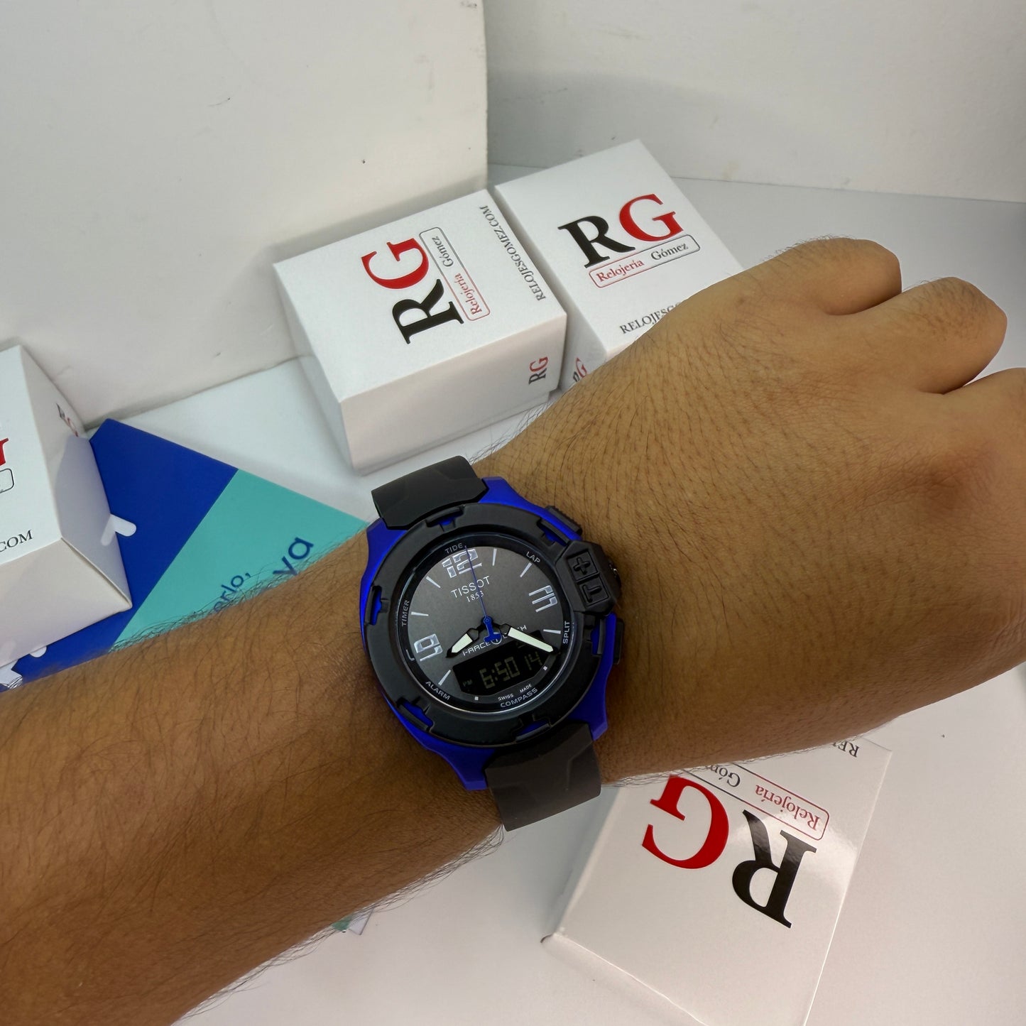 TISSOT DOBLE HORA T-RACE TOUCH PARA HOMBRE REF-NA