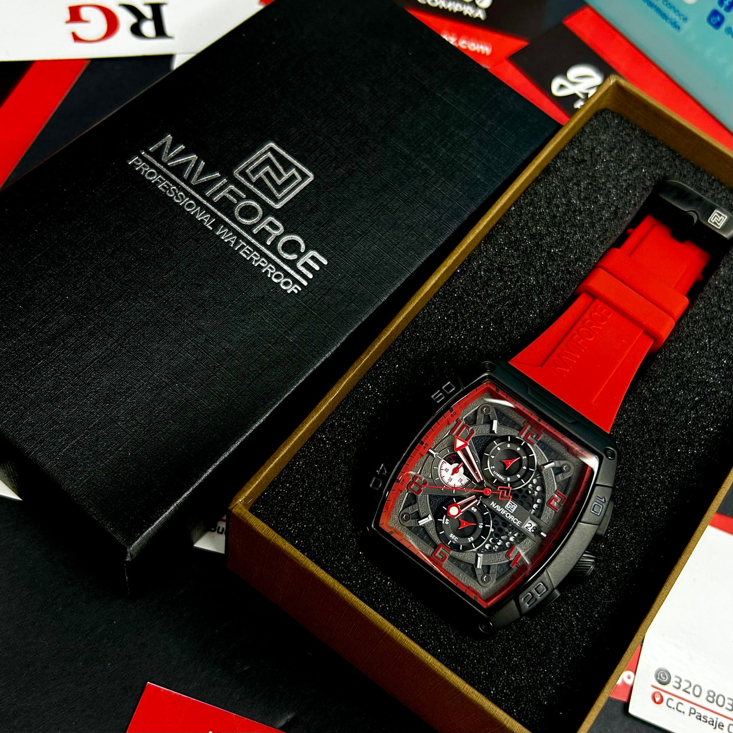 NAVIFORCE X RICHARD MILLE ORIGINAL PARA HOMBRE REF NF8052 REF R