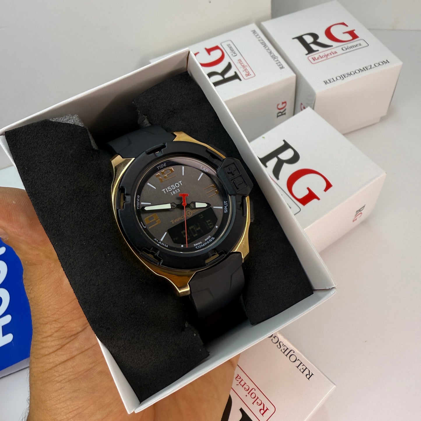 TISSOT DOBLE HORA T-RACE TOUCH  PARA HOMBRE REF-NOR