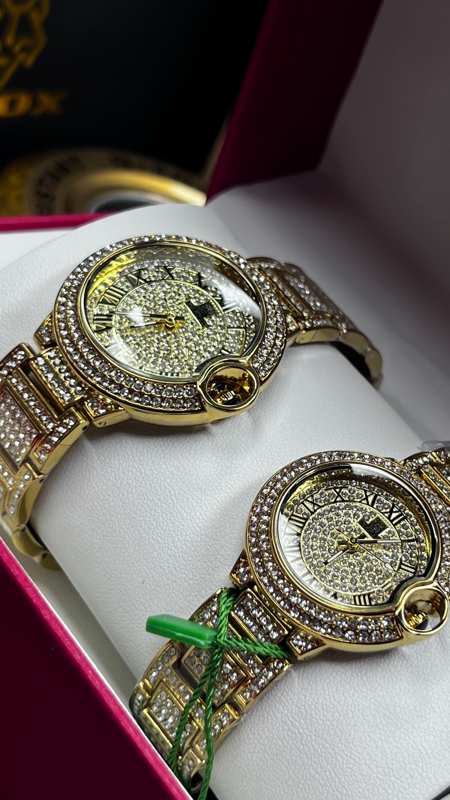 PAREJA G FOX ORIGINAL x CARTIER SUMERGIBLE REF-TORBILLON CUBANO-1251-D