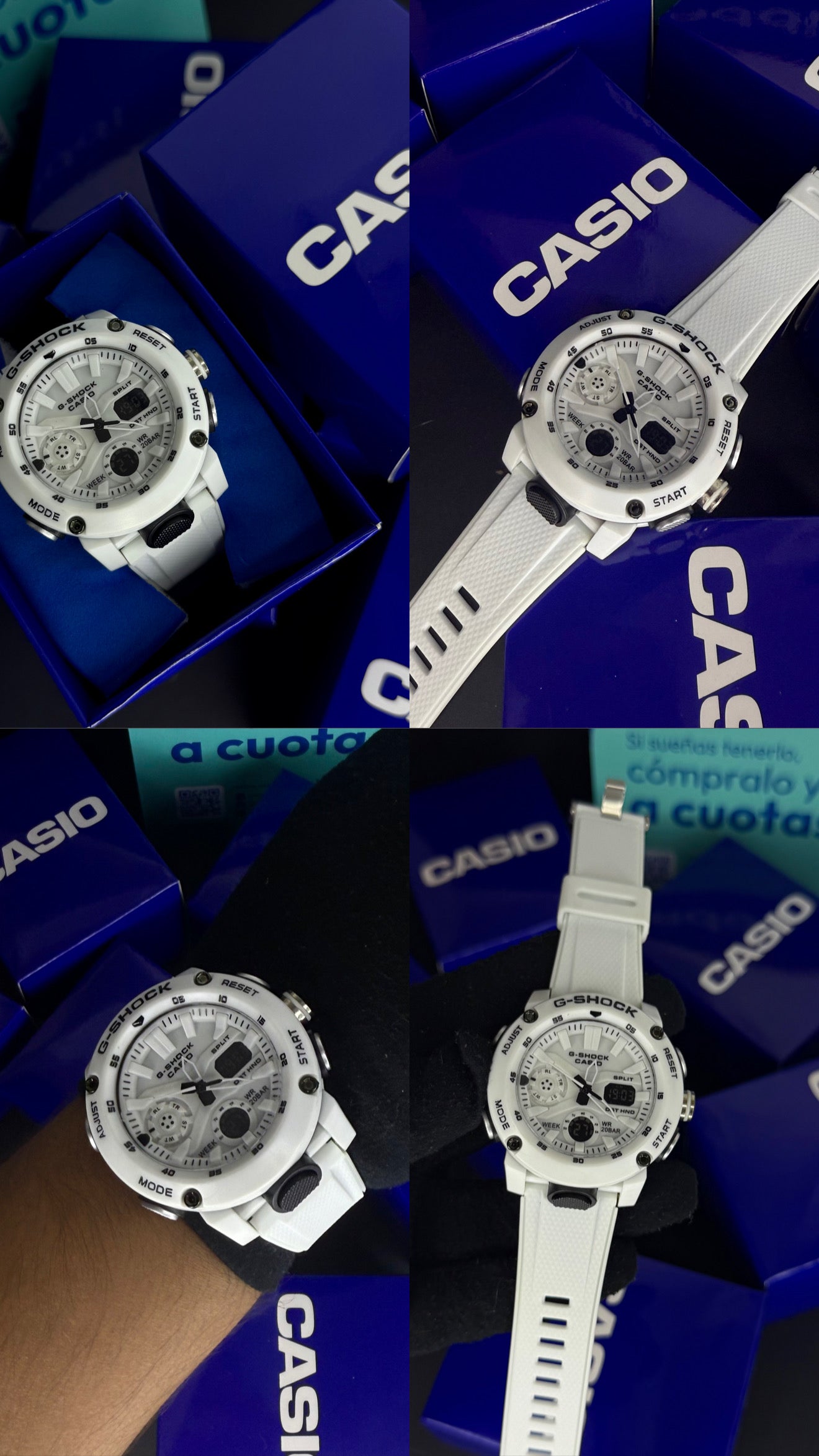 CASIO G-SHOCK PARA HOMBRE REF-GA2000-BB