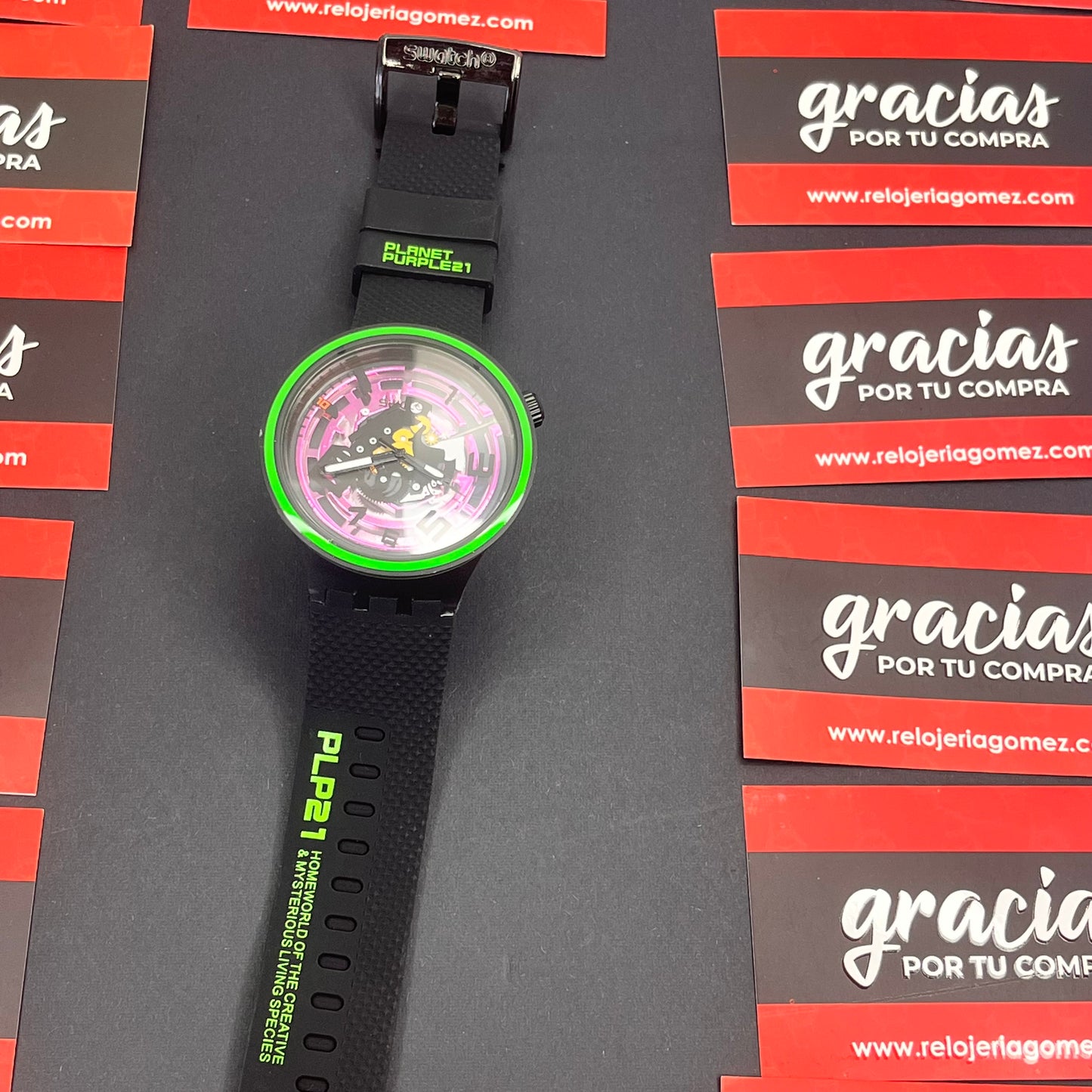 SWATCH PLANET PURPLE PARA HOMBRE REF-NVR