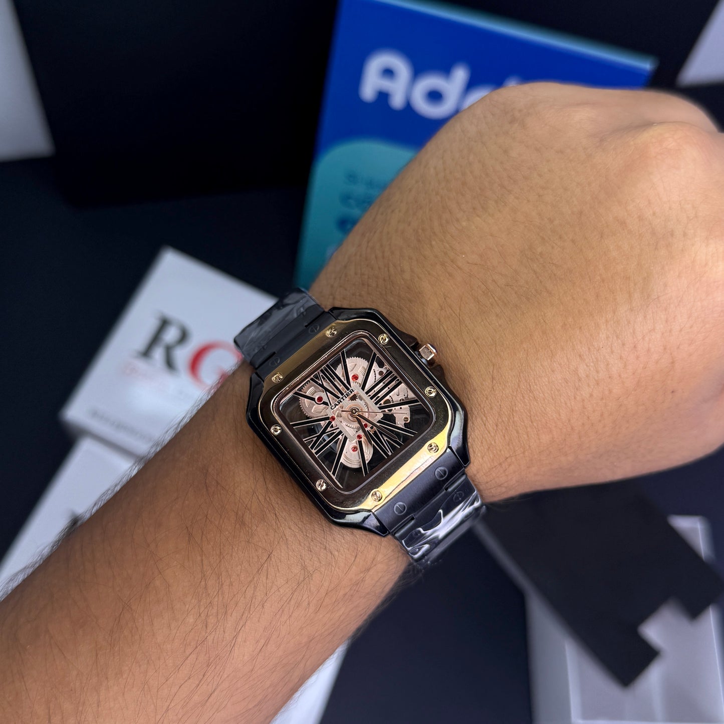 CARTIERSKELET ACERO PARA HOMBRE REF-NOR