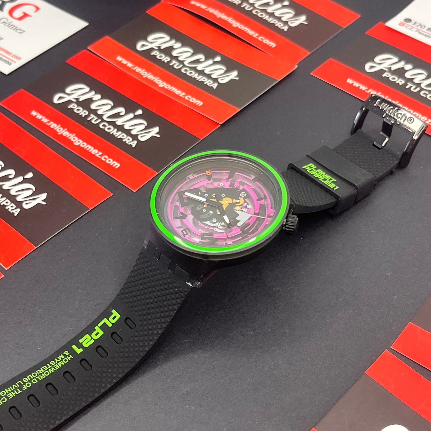 SWATCH PLANET PURPLE PARA HOMBRE REF-NVR