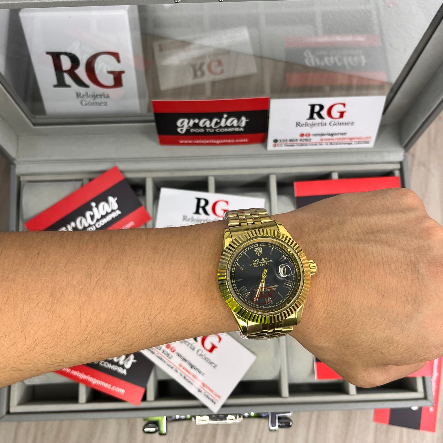 RLX DATE JUST SIMULACION HOMBRE REF-DN