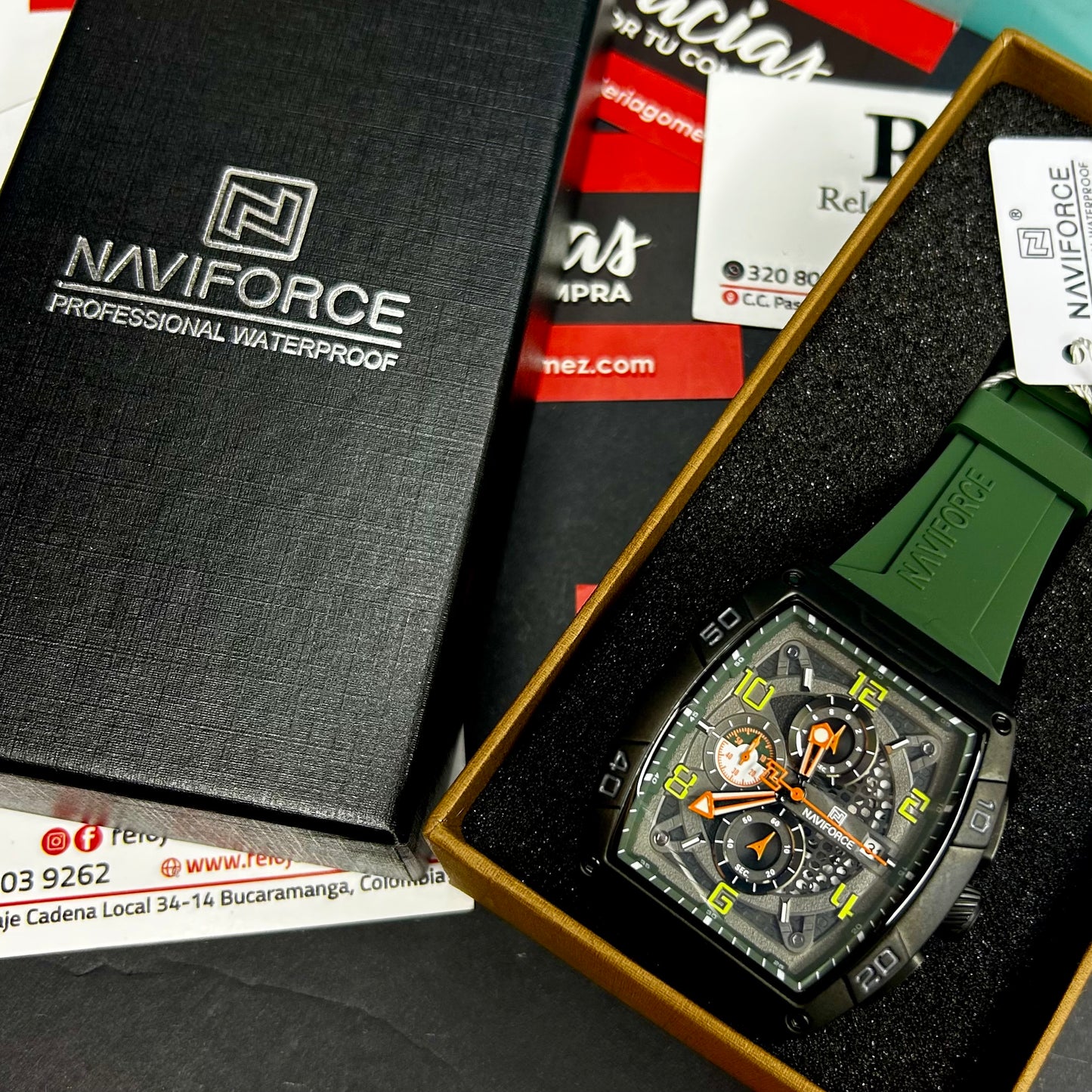 NAVIFORCE X RICHARD MILLE ORIGINAL PARA HOMBRE REF NF8052 REF V