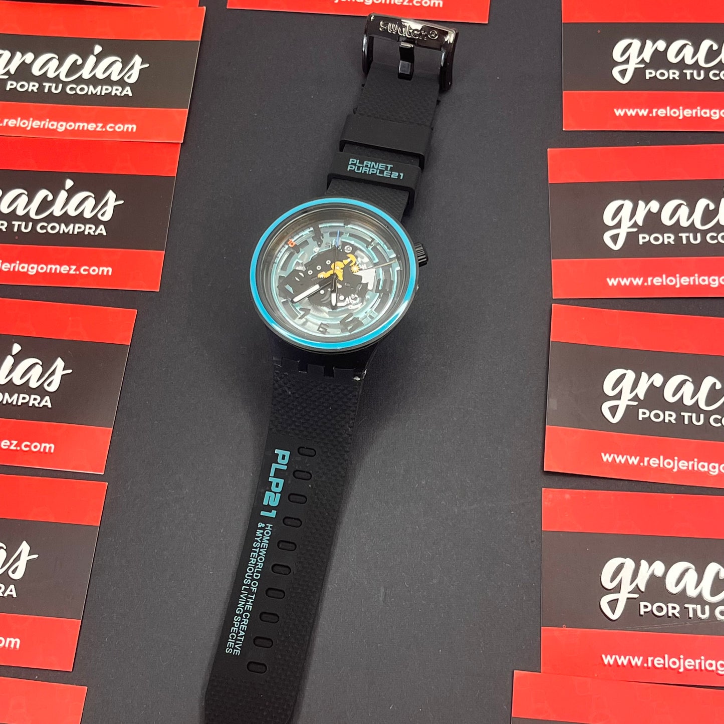 SWATCH PLANET PURPLE PARA HOMBRE REF-NA