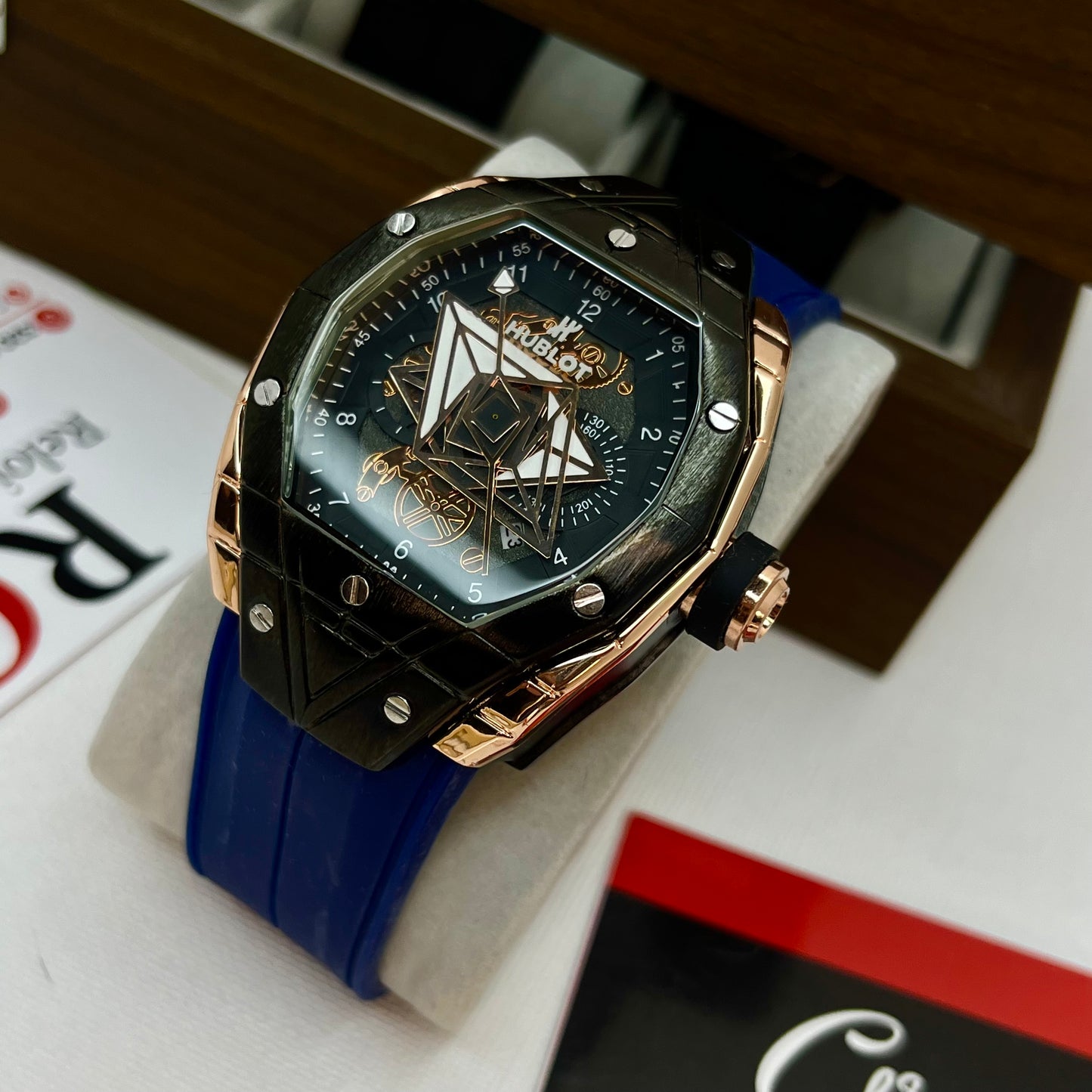 HUBLOT DIAMANTE PARA HOMBRE REF-A