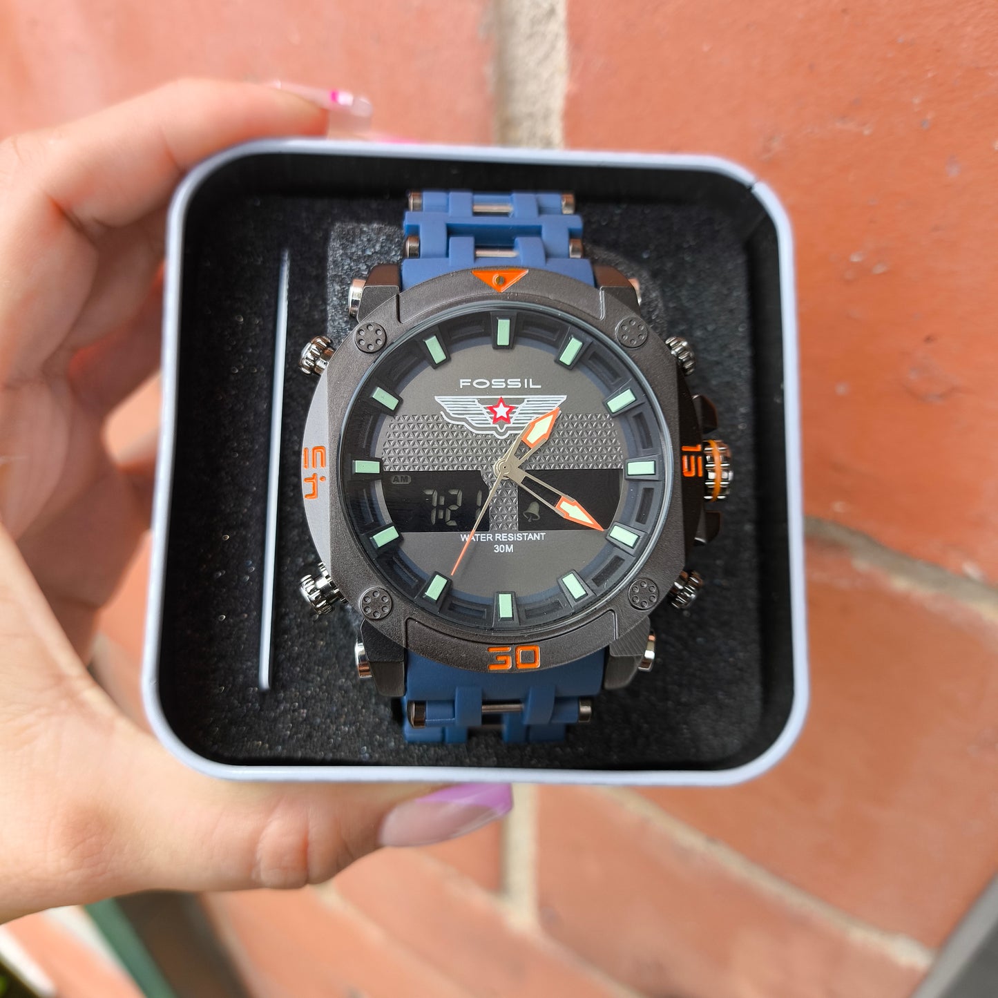FOSSIL EDICION MARINA SUMERGIBLE-A