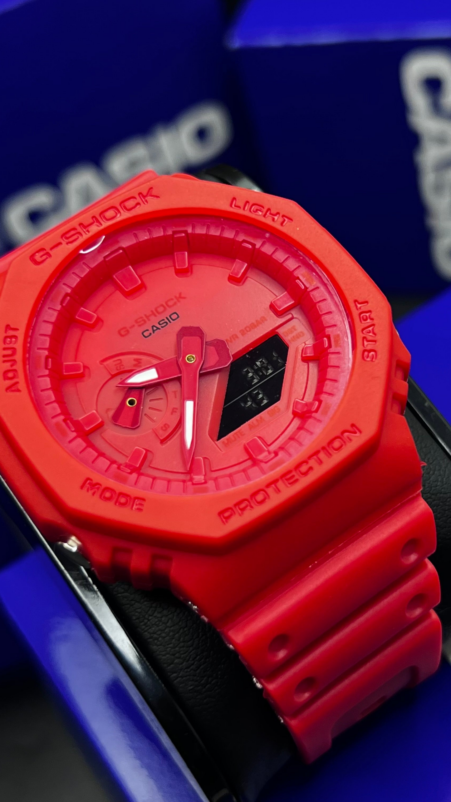 CASIO G-SHOCK PARA HOMBRE REF GA-2100HC-R