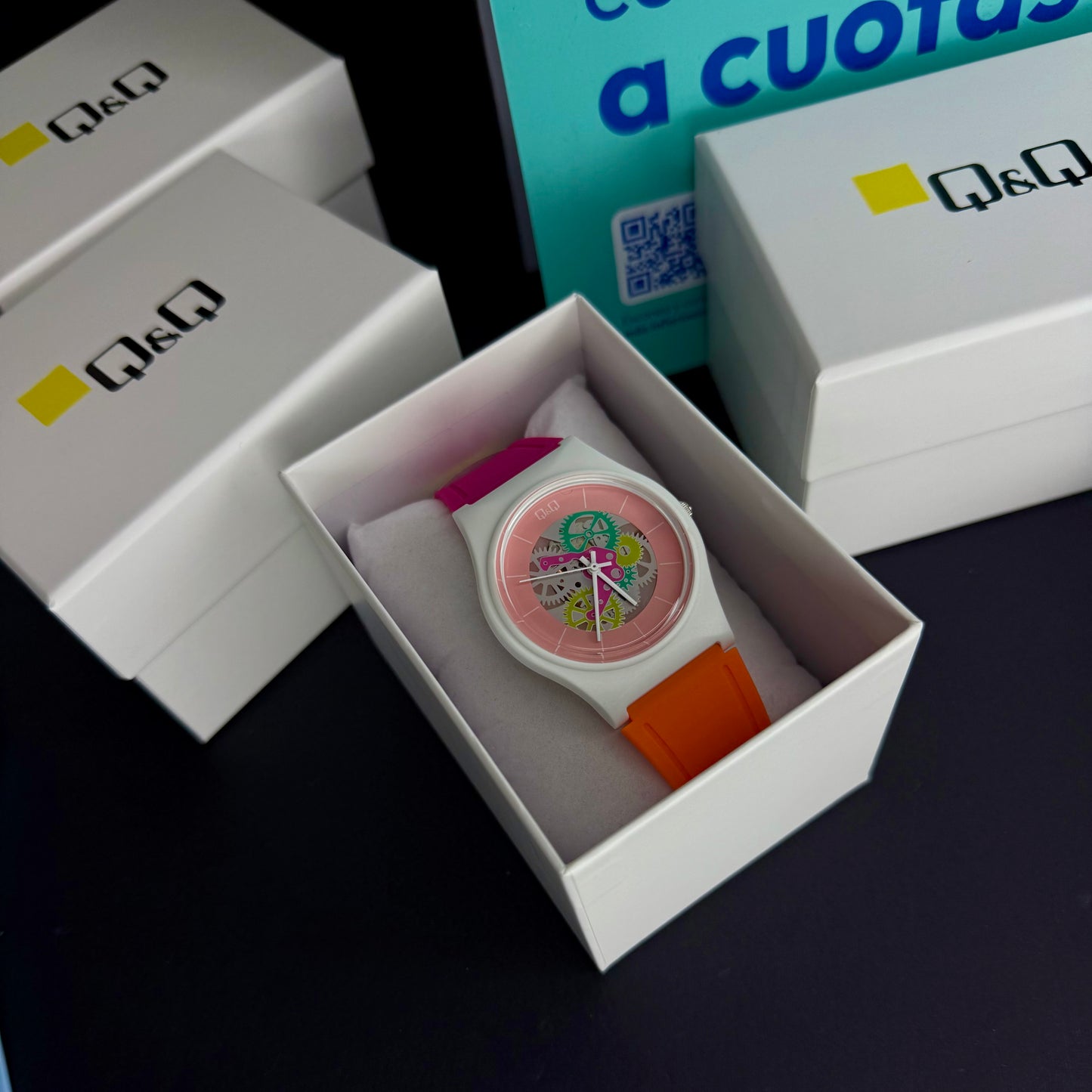 QyQ SUMERGIBLE TIPO SWATCH UNISES ORIGINAL REF-V41A-507VY