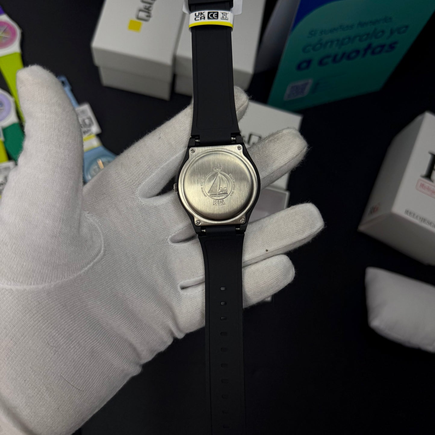 QyQ SUMERGIBLE TIPO SWATCH UNISES ORIGINAL REF-V39A-500VY