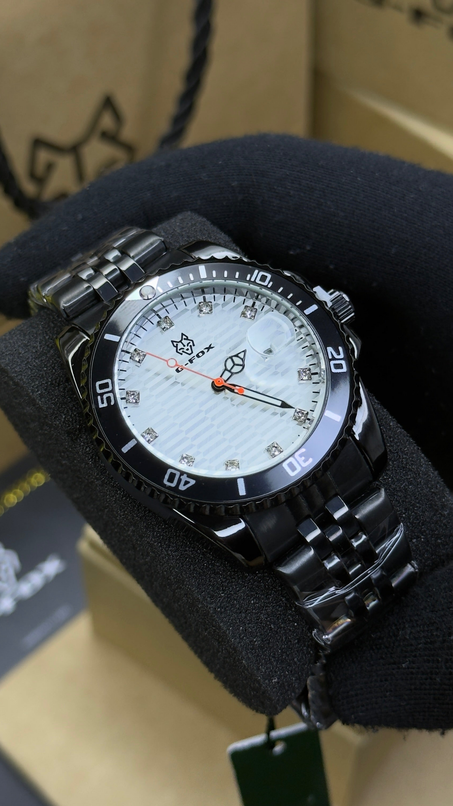 G FOX ORIGINAL x RLX SUMERGIBLE PARA HOMBRE REF-SUBMARINE 70582-NB