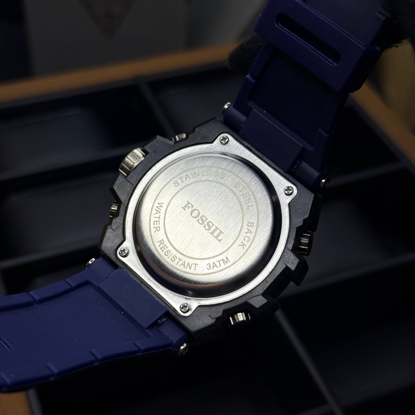 FOSSIL X G-SHOCK DOBLE HORA PARA HOMBRE REF-AN