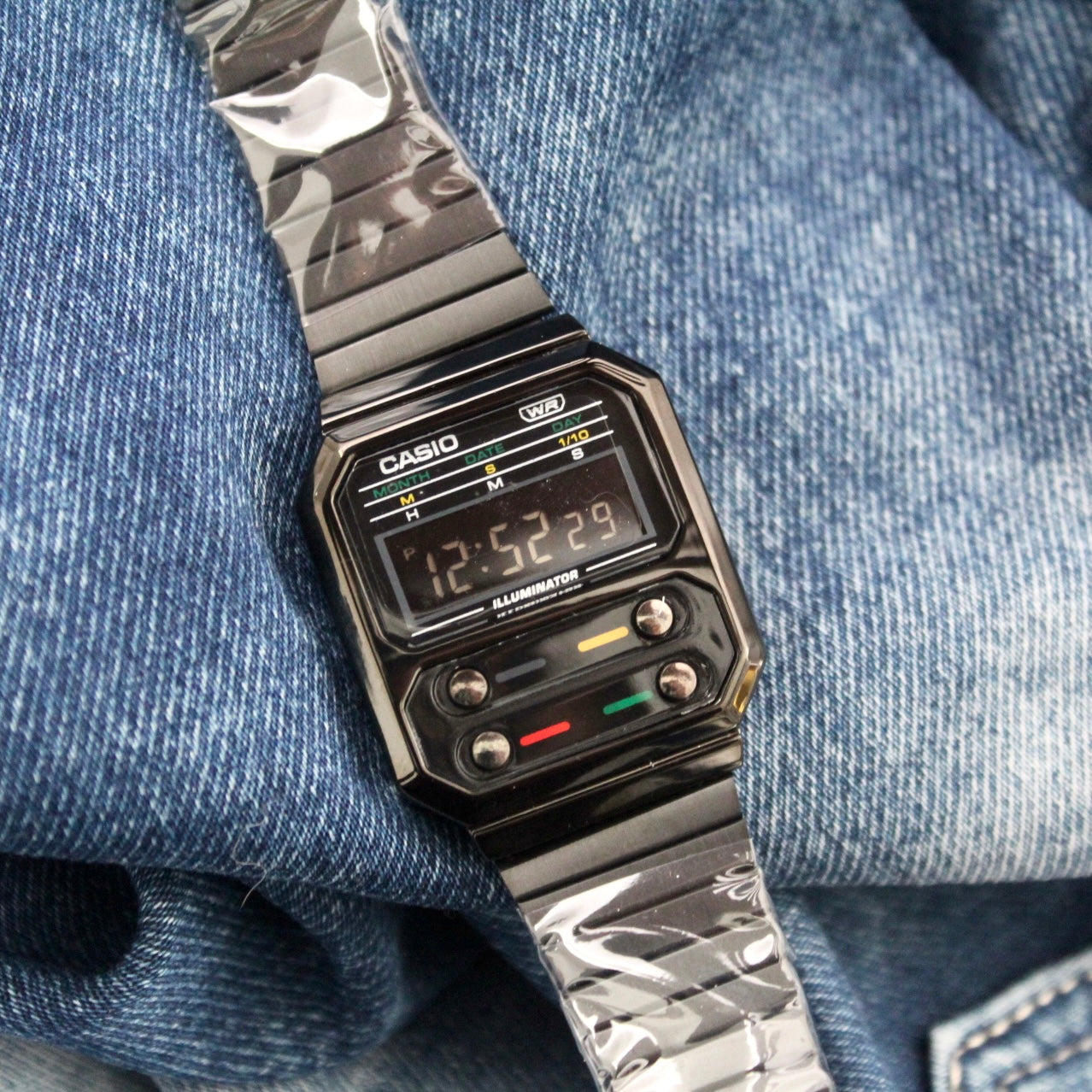 CASIO UNISEX RETRO VINTAGE A-1000-NEGRO