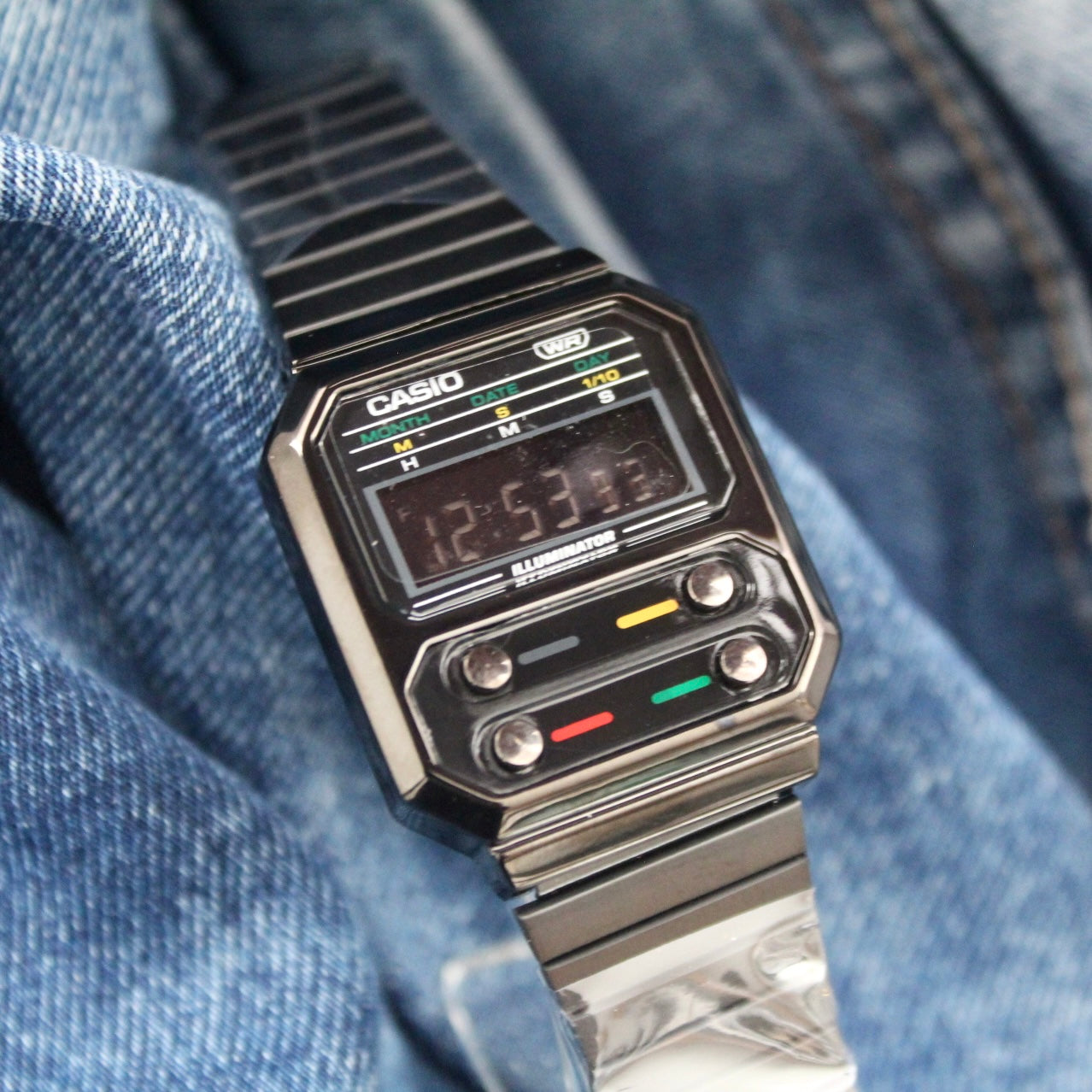 CASIO UNISEX RETRO VINTAGE A-1000-NEGRO