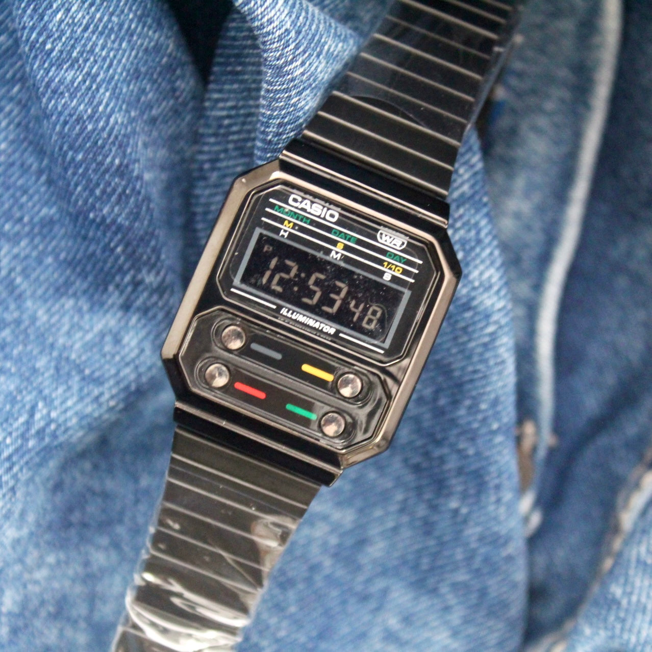 CASIO UNISEX RETRO VINTAGE A-1000-NEGRO