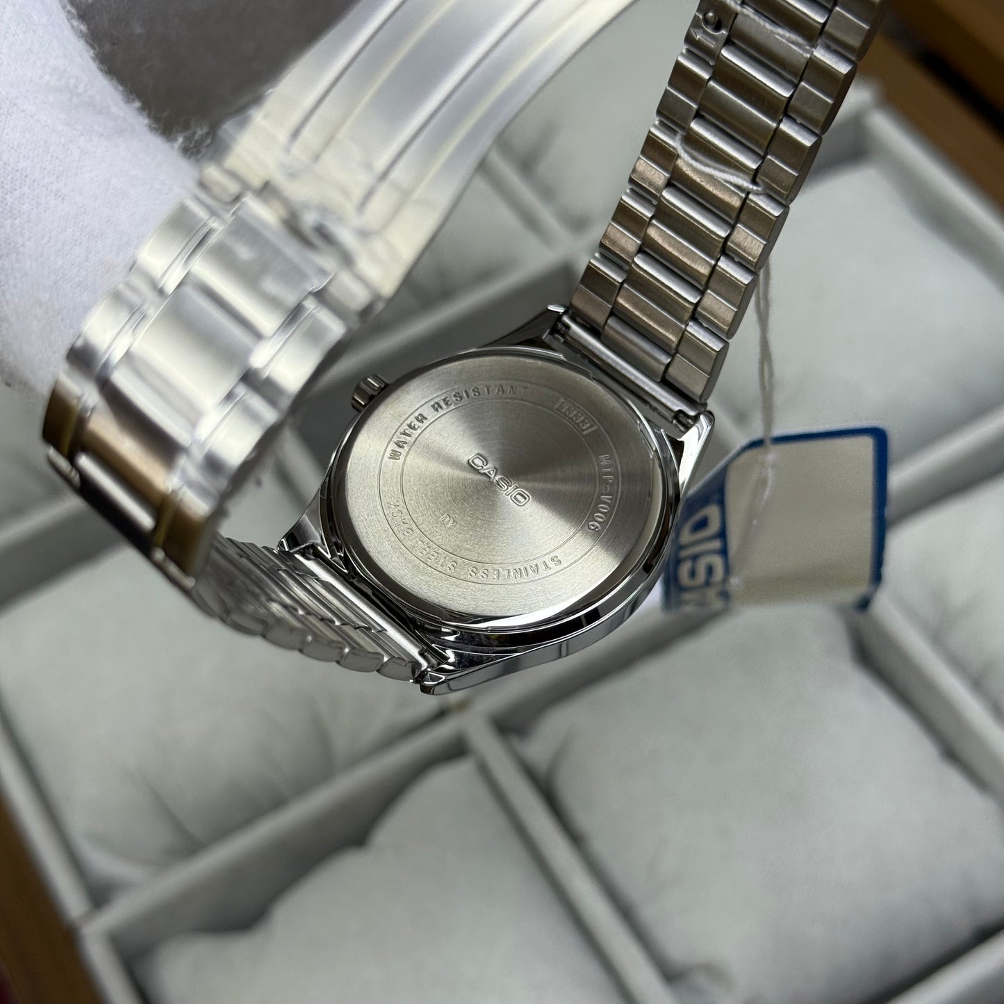 CASIO ORIGINAL PARA HOMBRE REF-MTP-V006D-1B