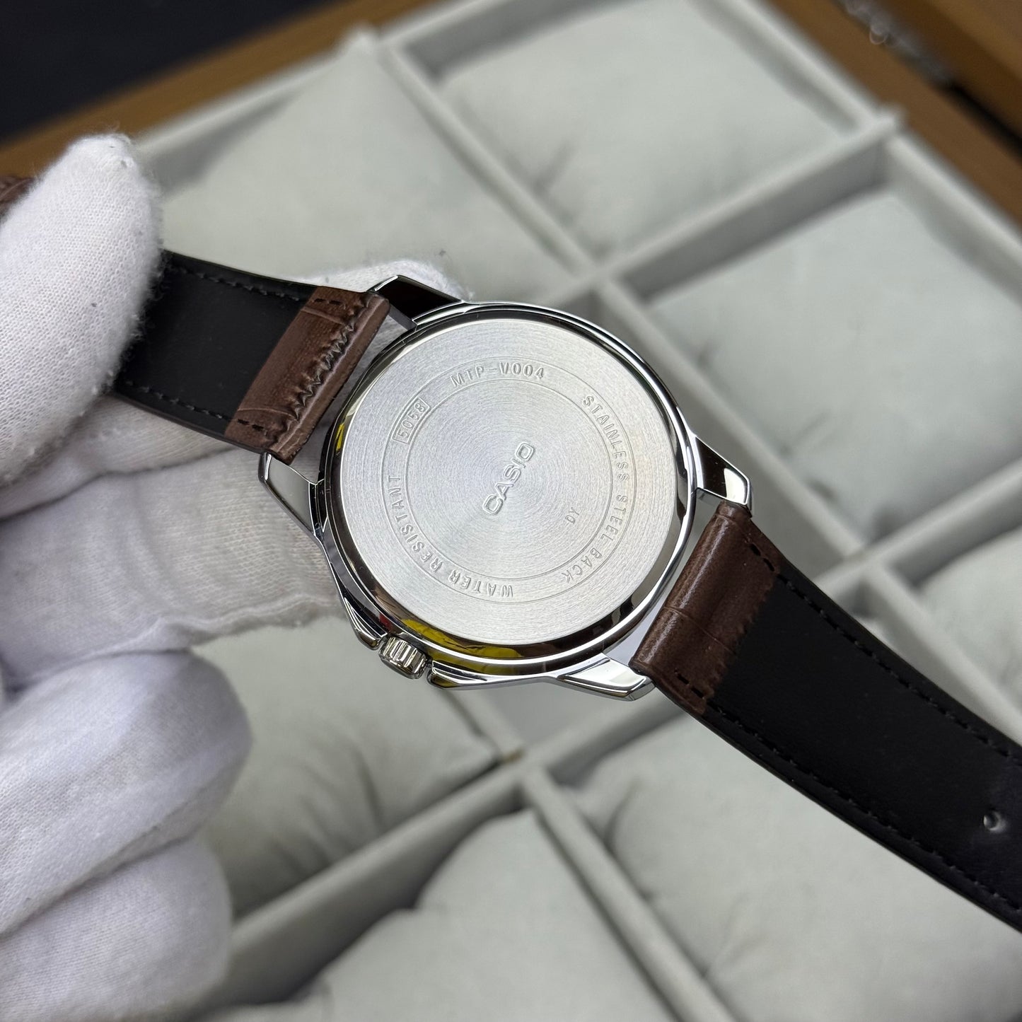 CASIO ORIGINAL PARA HOMBRE REF-MTP-V004L-7C