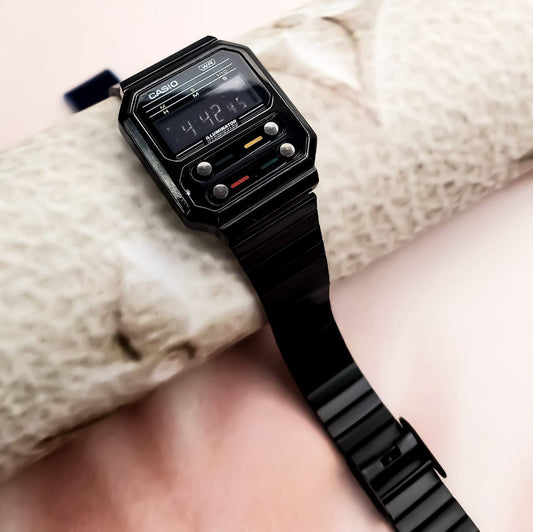 CASIO UNISEX RETRO VINTAGE A-1000-NEGRO