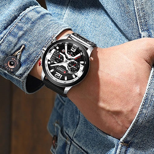 CURREN ORIGINAL PRA HOMBRE REF-8329-NP