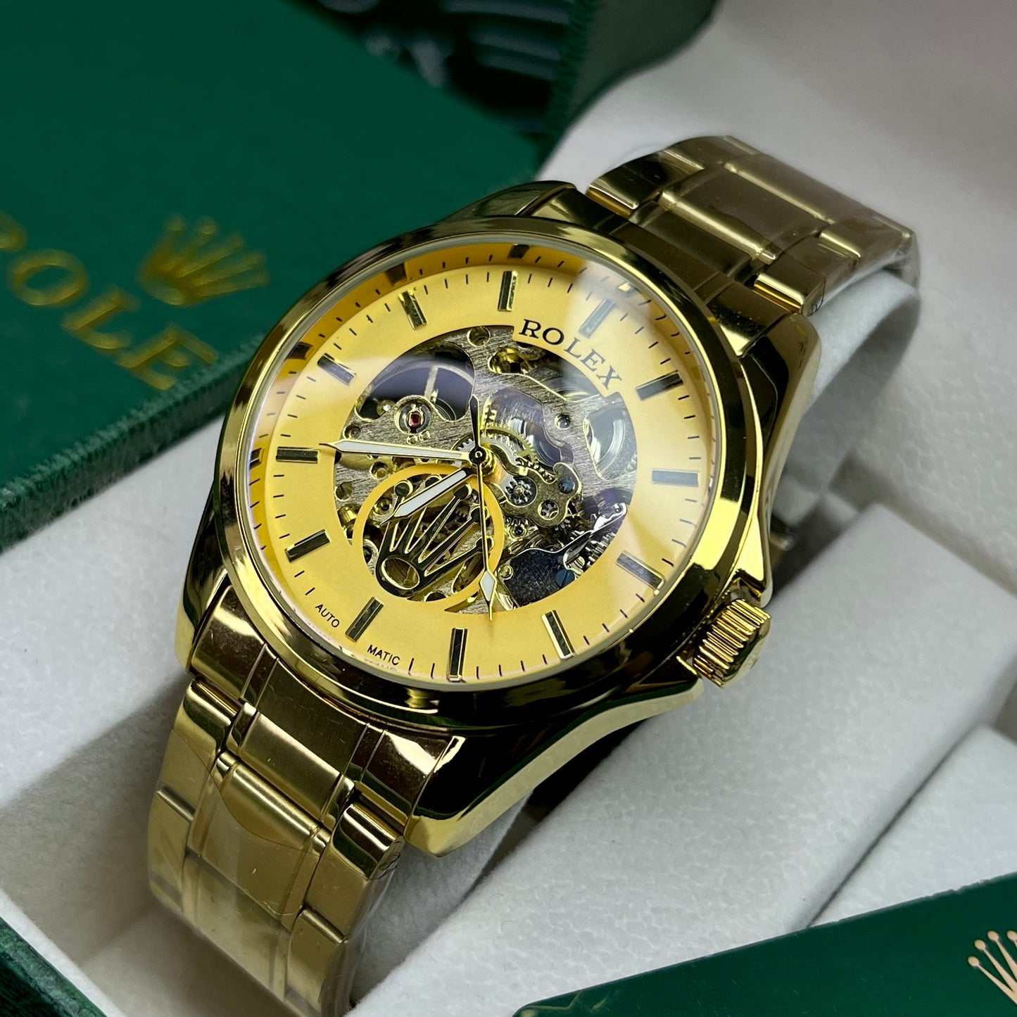 RLX AUTOMATICO CORAZON ABIERTO OYSTER PARA MUJER  REF-DD