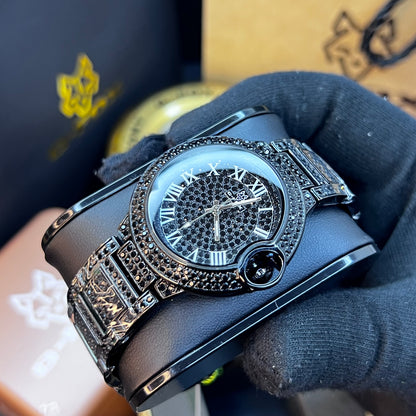 G FOX ORIGINAL x CARTIER PARA DAMA SUMERGIBLE  REF-TORBILLON CUBANO-1251-N