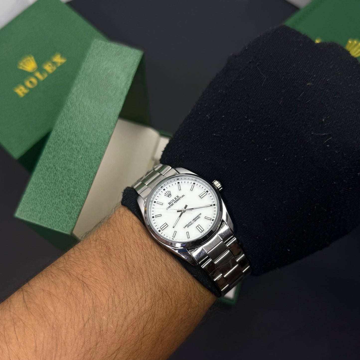 R0LEX OYSTER PARA HOMBRE REF-BP