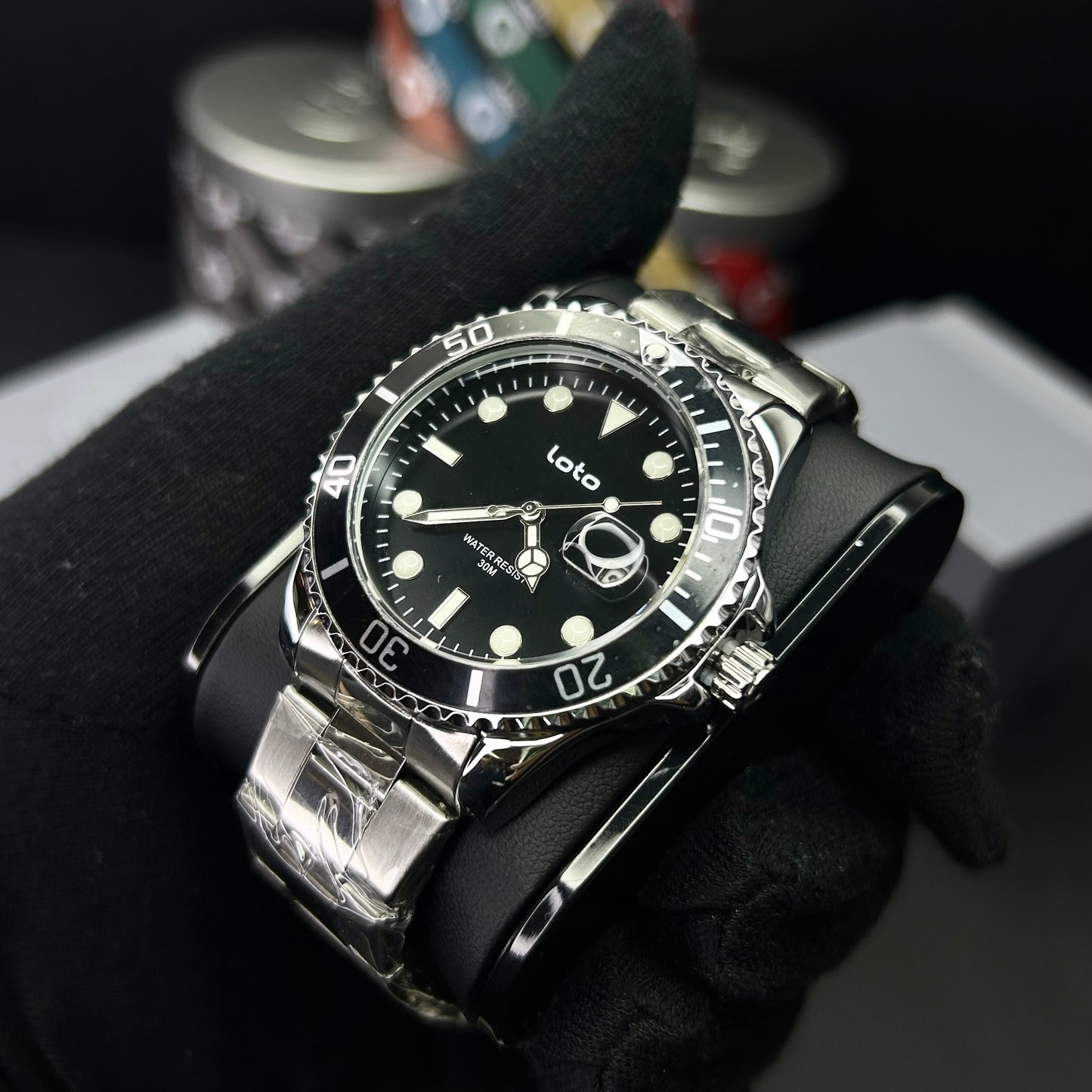 LOTO ORIGINAL X RLX SUMERGIBLE PARA HOMBRE REF SUBMARINE 2526-PN