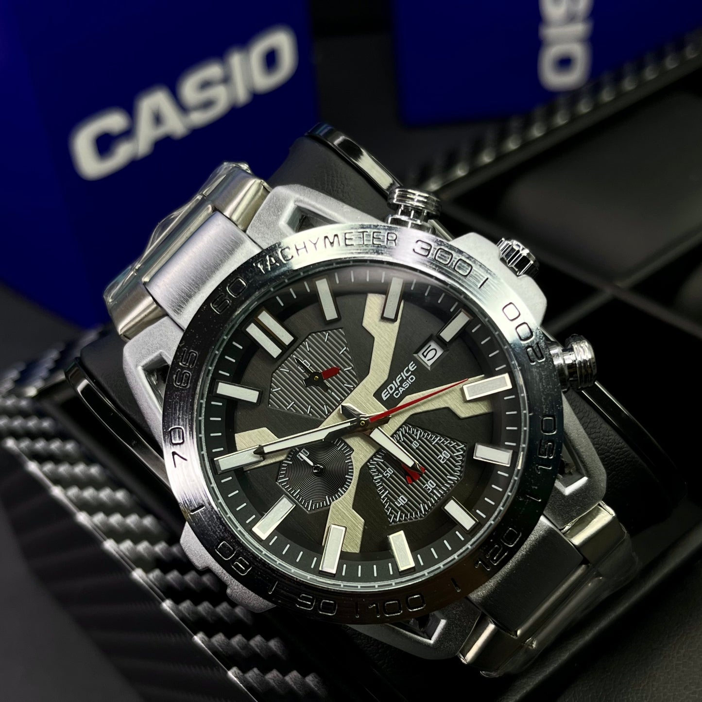 CASIO EDIFICE EQB2000  FUNCIONAL PARA HOMBRE REF-PN