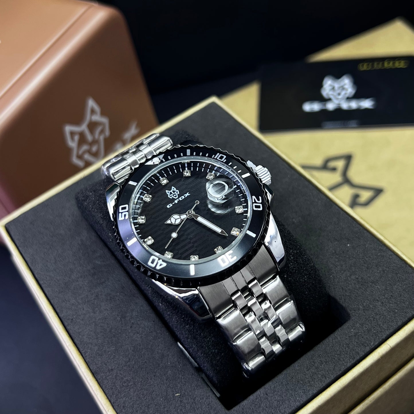 G FOX ORIGINAL x RLX SUMERGIBLE PARA HOMBRE REF-SUBMARINE 70582-PN