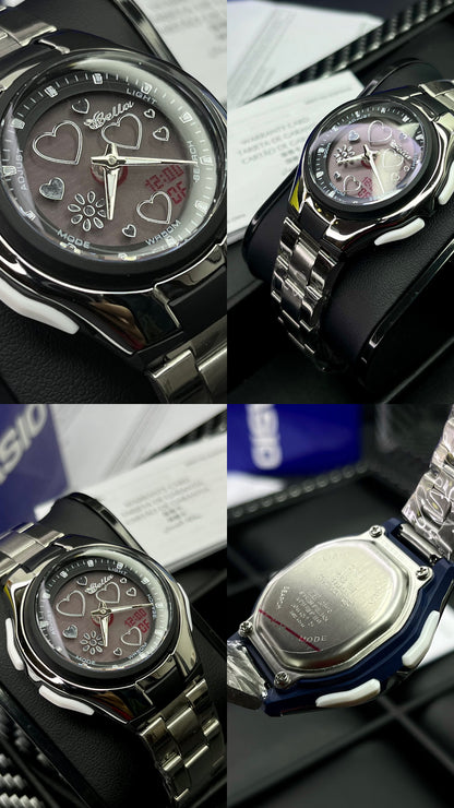 CASIO DOBLE HORA PARA DAMA REF-PN