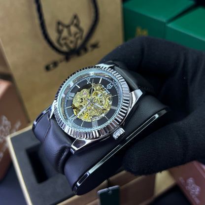 G FOX ORIGINAL x RLX SUMERGIBLE PARA HOMBRE AUTOMATICO REF-PRESIDENT 22013-NPN