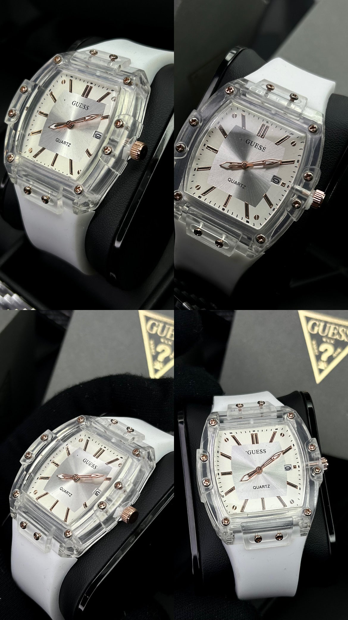 GUESS UNISEX TRASNPARENTE REF-B