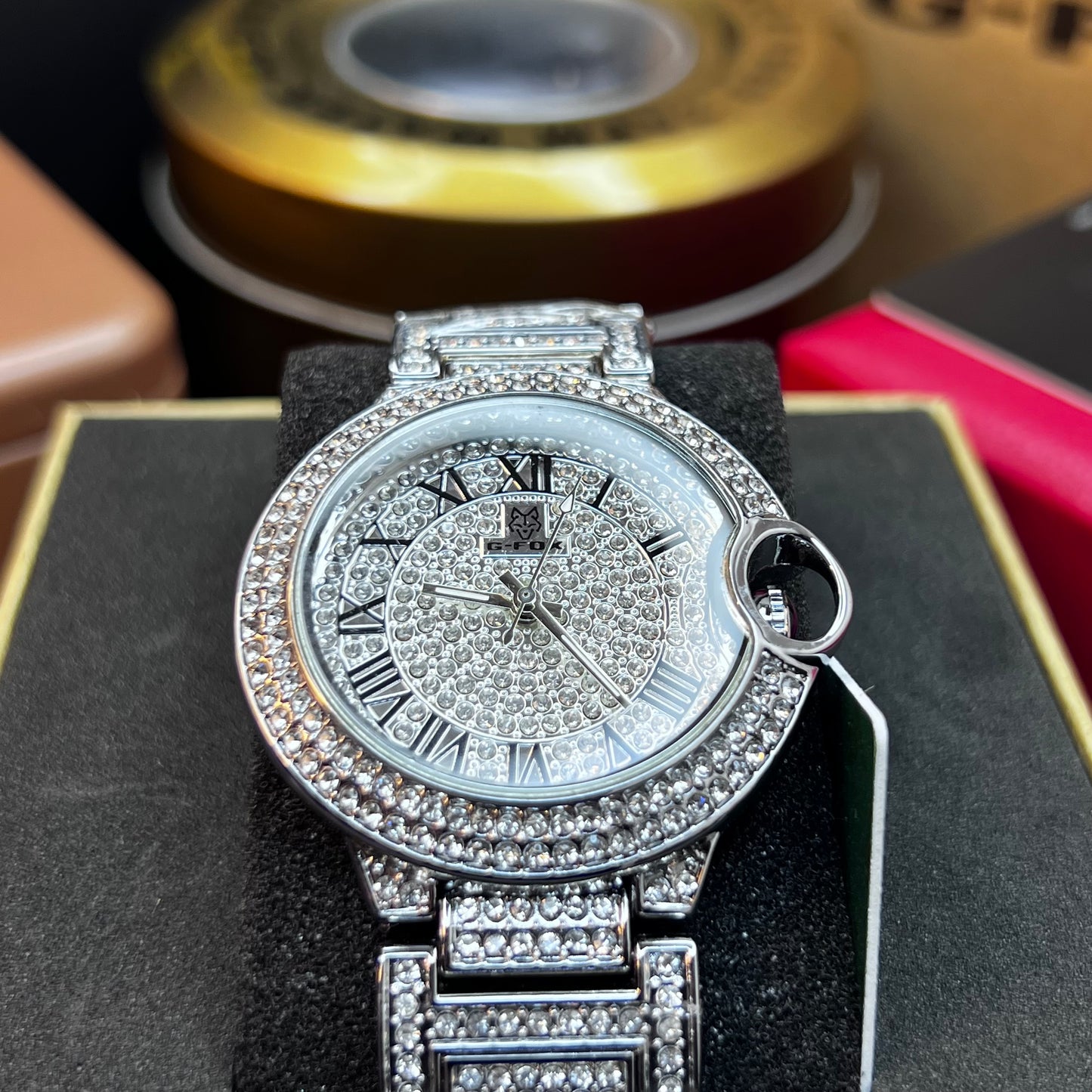 PAREJA G FOX ORIGINAL x CARTIER SUMERGIBLE  REF-TORBILLON CUBANO-1251-P