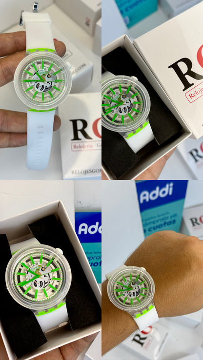 SWATCH TRANSPARENTE PARA HOMBRE REF-BV