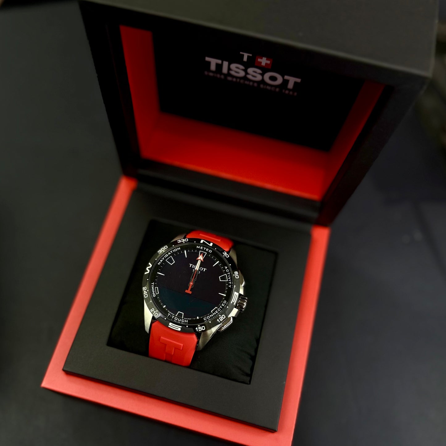 TISSOT ORIGINAL LUXURY T-TOUCH CONNNECT SOLAR PARA HOMBRE REF T121.420.47.051.01