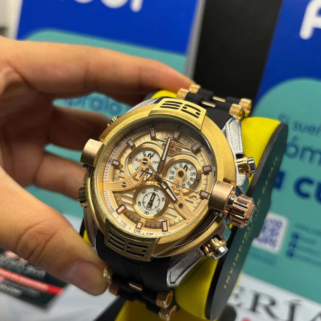 INVICTA MAMMOTH PARA HOMBRE REF-3753-NO