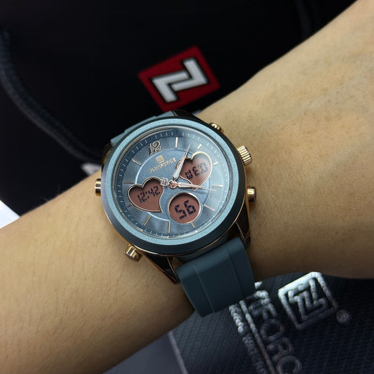 NAVIFORCE DOBLE HORA ORIGINAL PARA DAMA REF NF5045-G