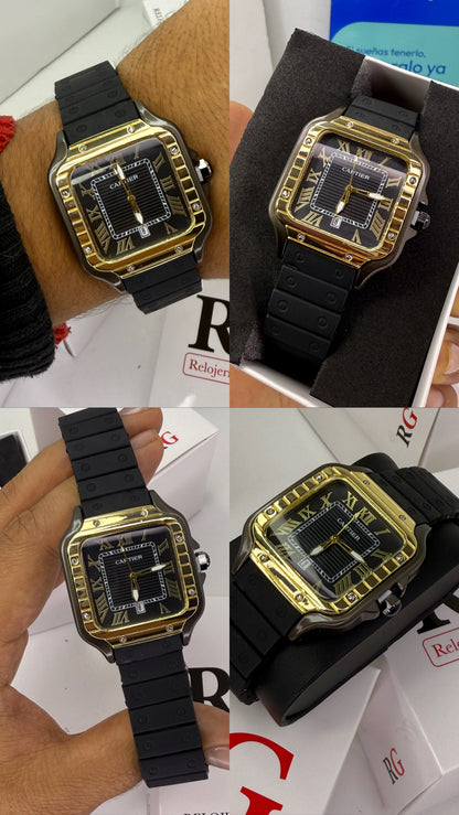 CARTIER DO´SANTOS GOMA PARA HOMBRE REF-ND