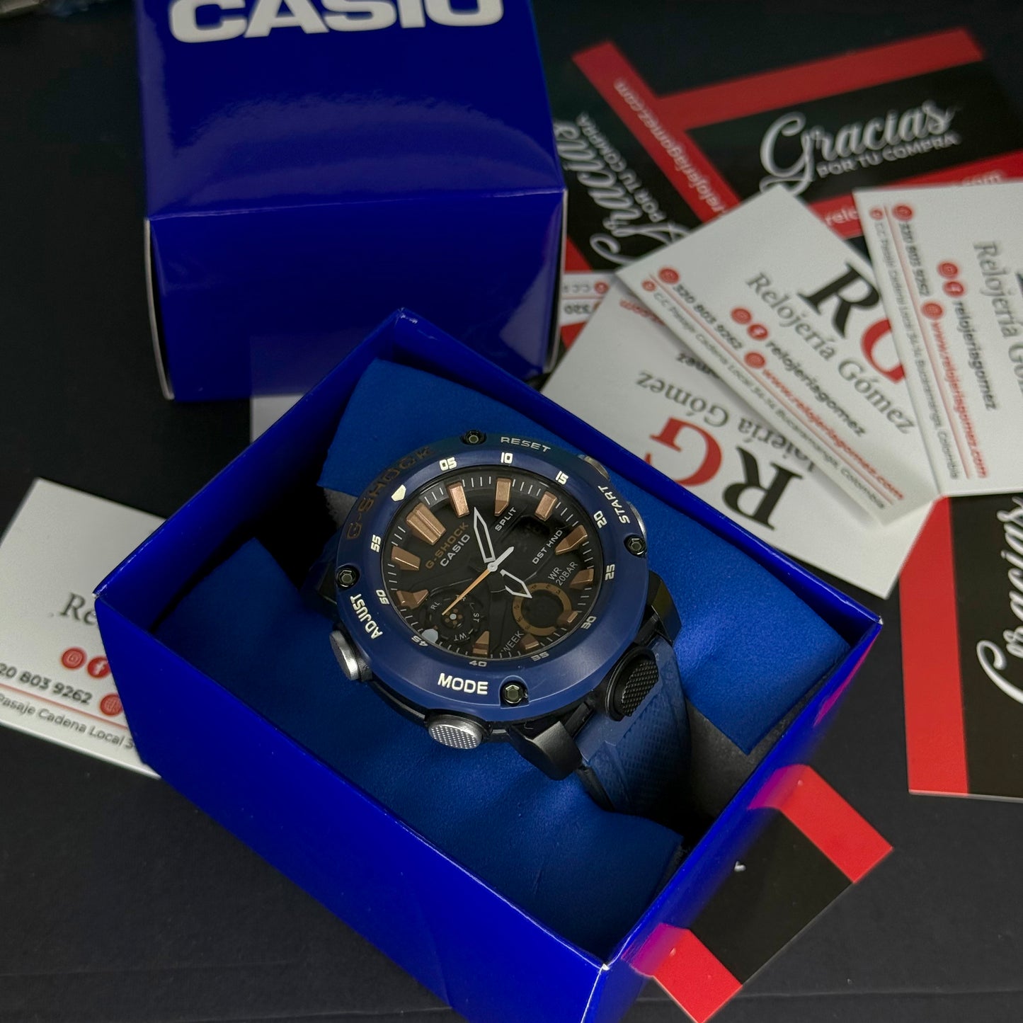 CASIO G-SHOCK PARA HOMBRE REF-GA2000-AN