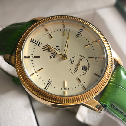 RLX OYSTER PERPETUAL CUERO PARA HOMBRE REF-VD