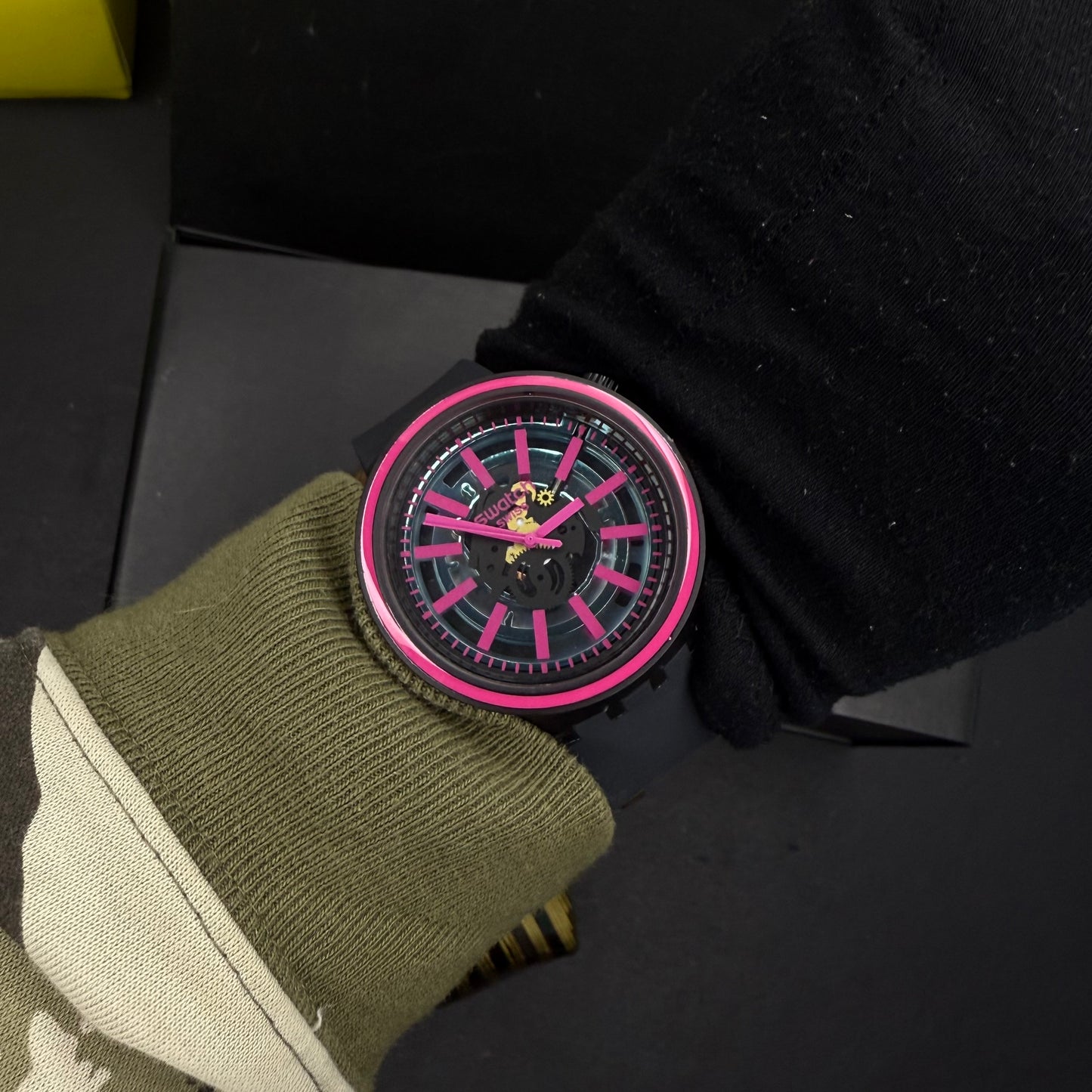 SWATCH SB0 NEGRO PARA HOMBRE REF-NR