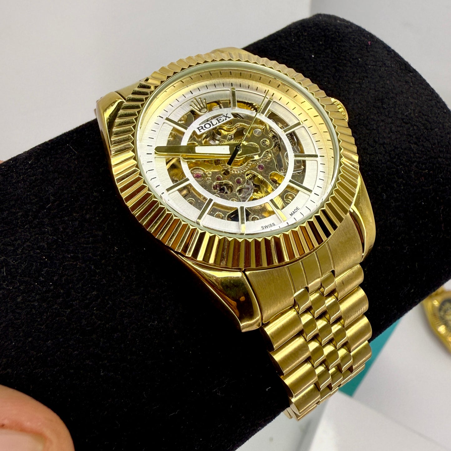 RLX AUTOMATICO CORAZON ABIERTO PRESIDET PARA HOMBRE REF-DB